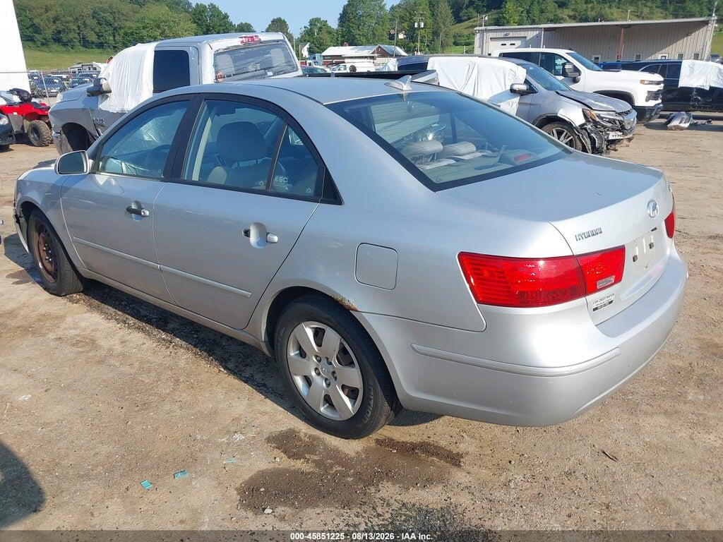5NPET4AC3AH590647 2010 HYUNDAI SONATA photo no. 3