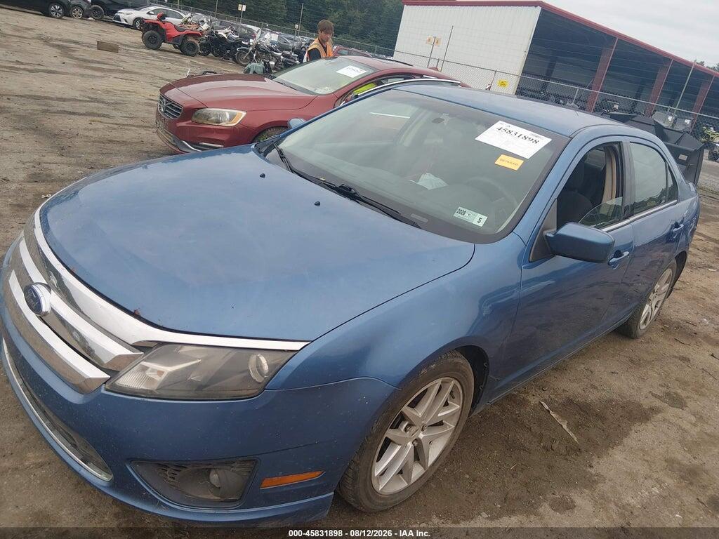 3FAHP0HA5AR258887 2010 FORD FUSION photo no. 2