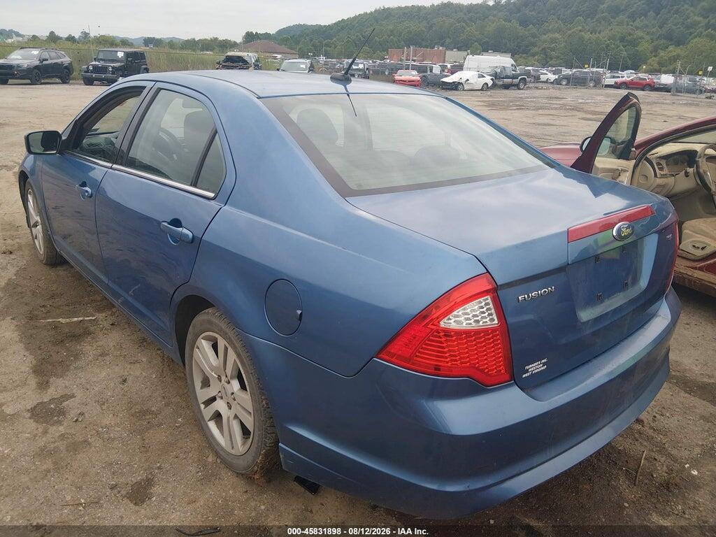 3FAHP0HA5AR258887 2010 FORD FUSION photo no. 3