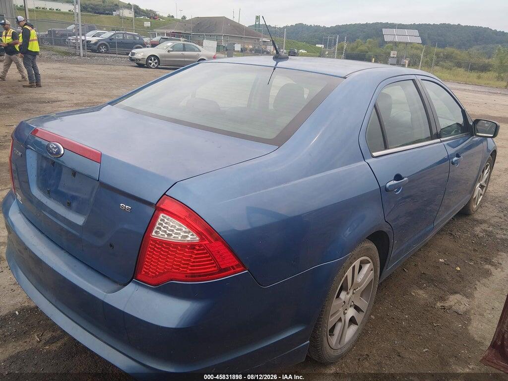 3FAHP0HA5AR258887 2010 FORD FUSION photo no. 4