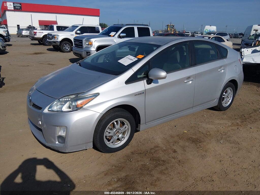 JTDKN3DU1A0001507 2010 TOYOTA PRIUS photo no. 2
