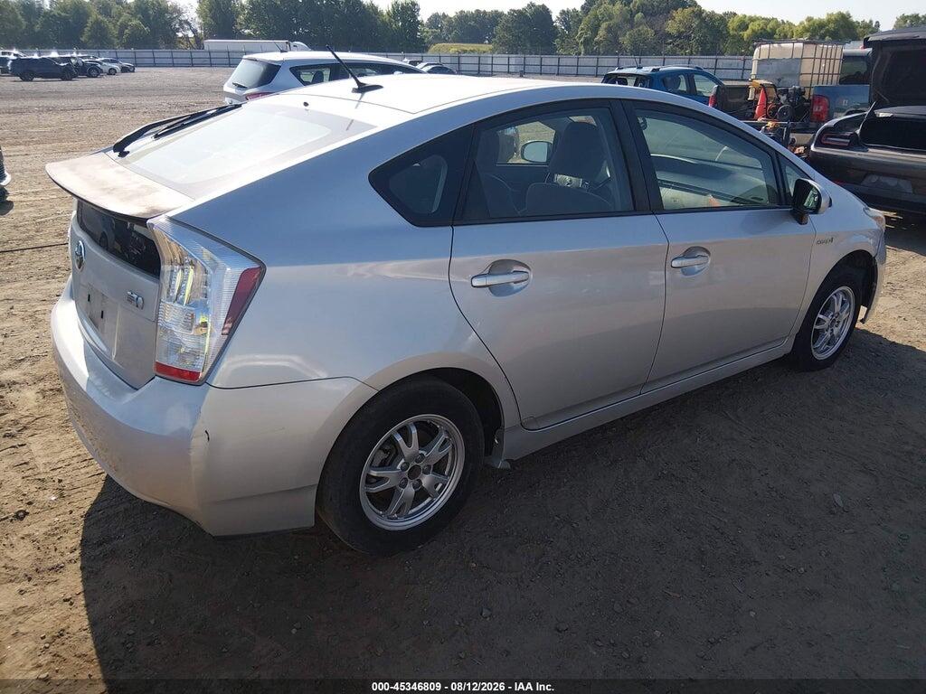 JTDKN3DU1A0001507 2010 TOYOTA PRIUS photo no. 4