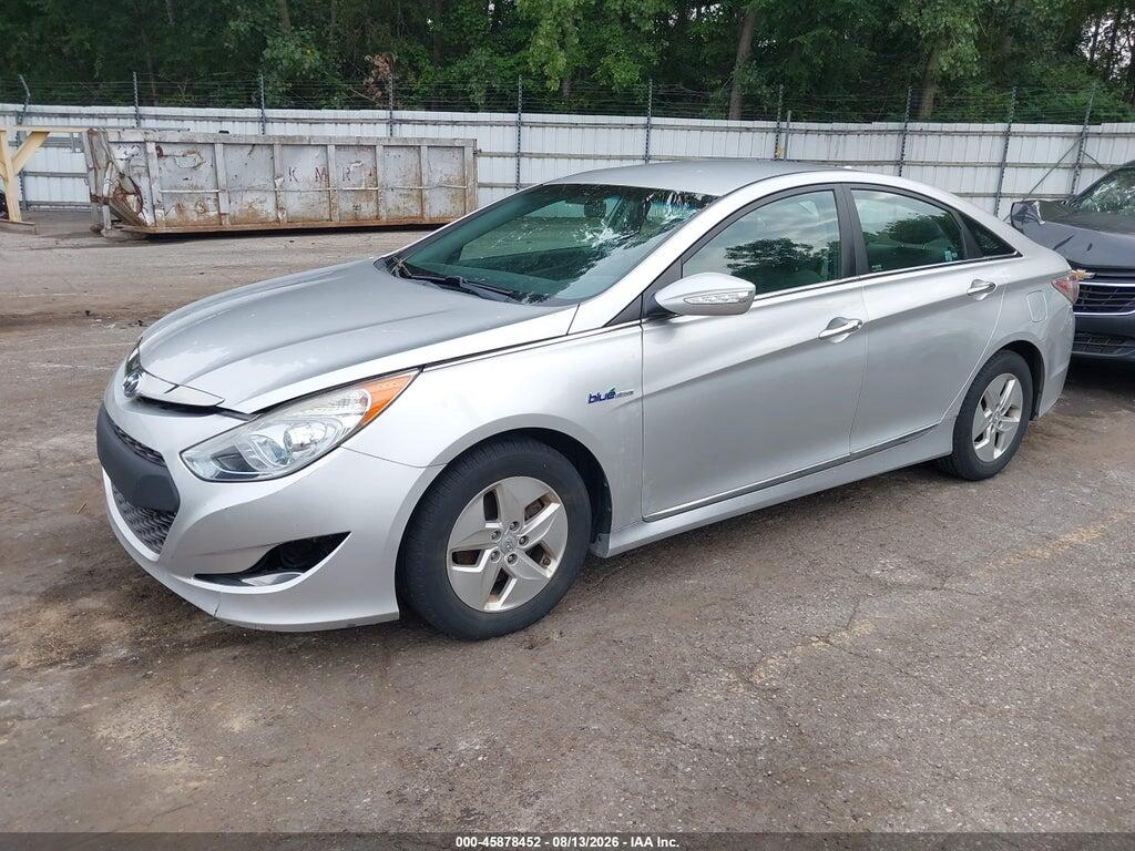 KMHEC4A46BA003323 2011 HYUNDAI SONATA HYBRID photo no. 2