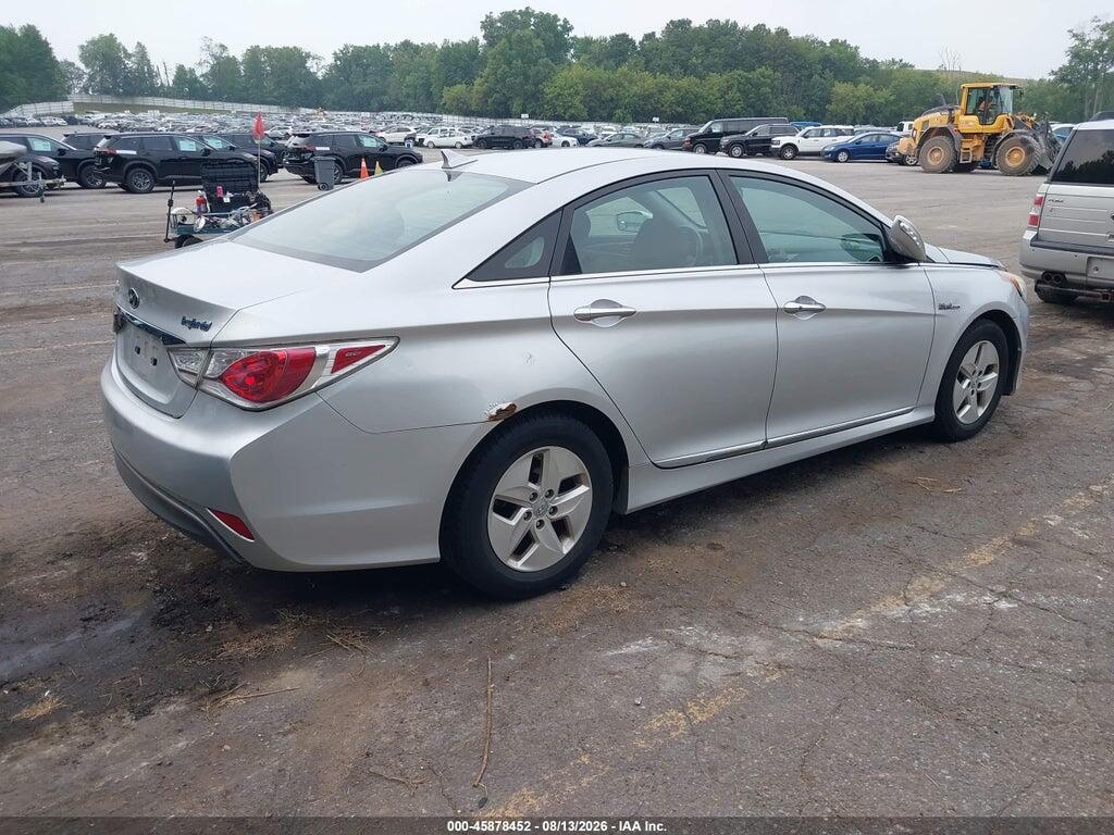 KMHEC4A46BA003323 2011 HYUNDAI SONATA HYBRID photo no. 4