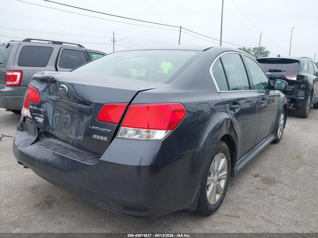 4S3BMBG6XB3233369 2011 SUBARU LEGACY photo no. 4