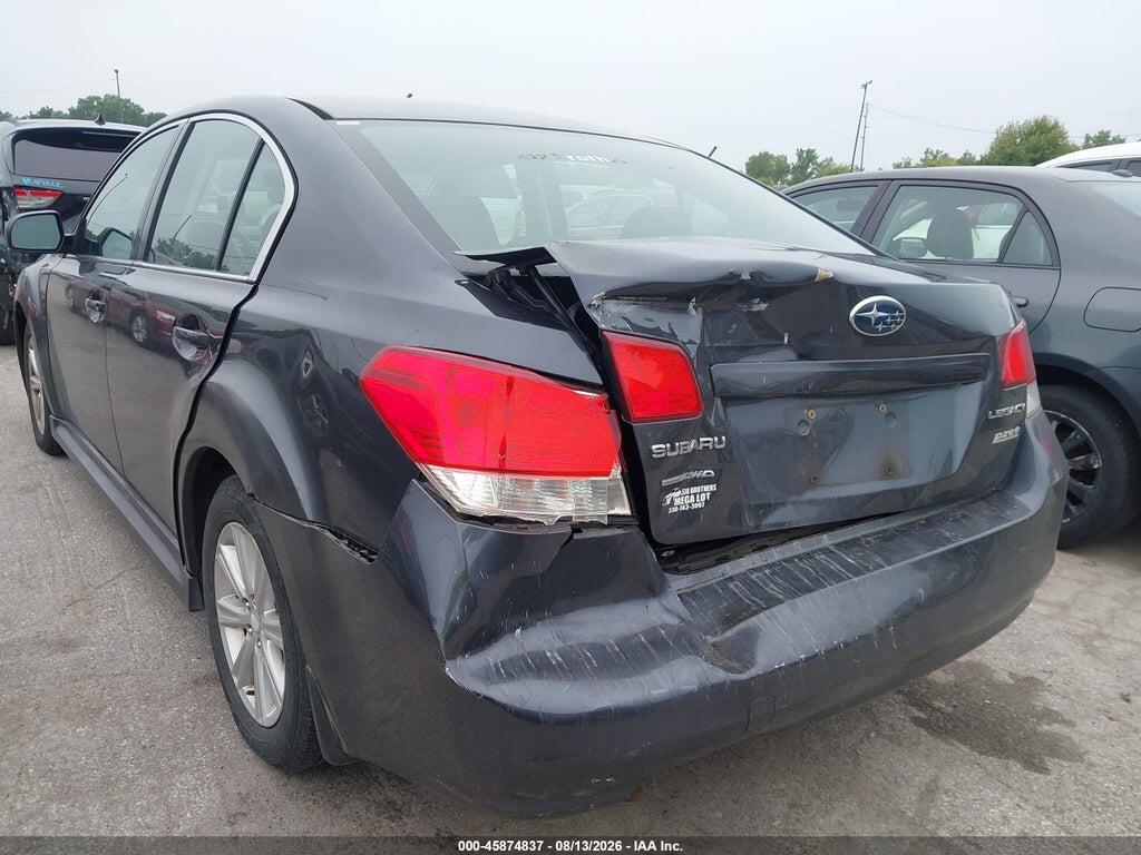 4S3BMBG6XB3233369 2011 SUBARU LEGACY photo no. 6
