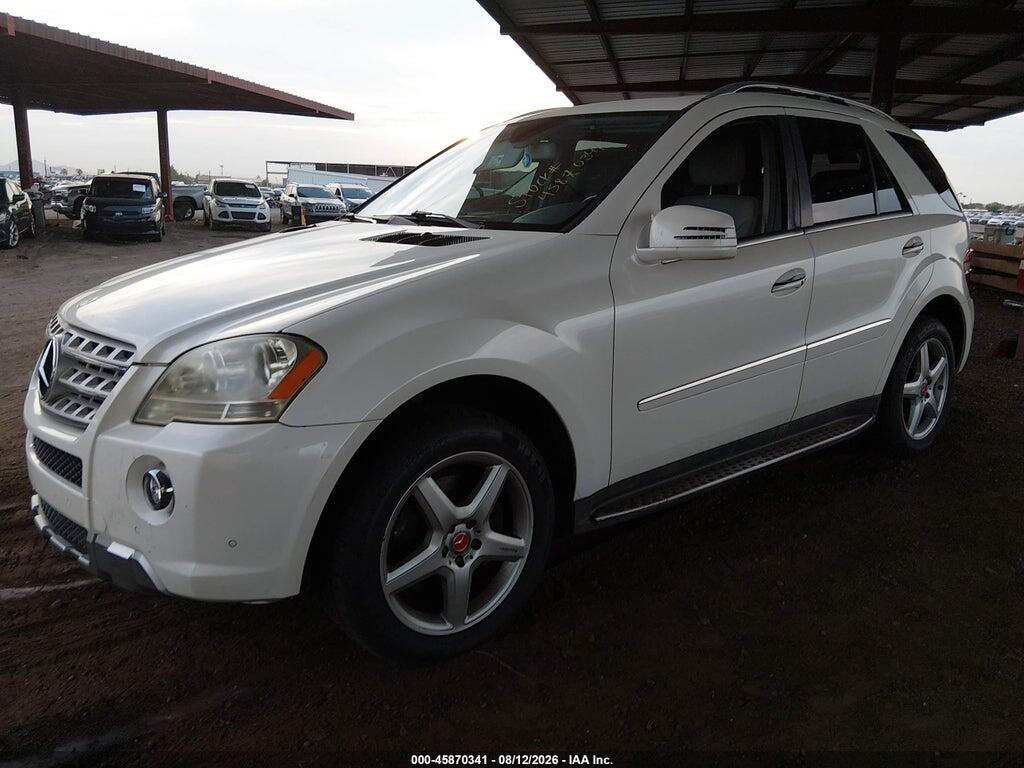 4JGBB7CBXBA661715 2011 MERCEDES-BENZ ML 550 photo no. 2