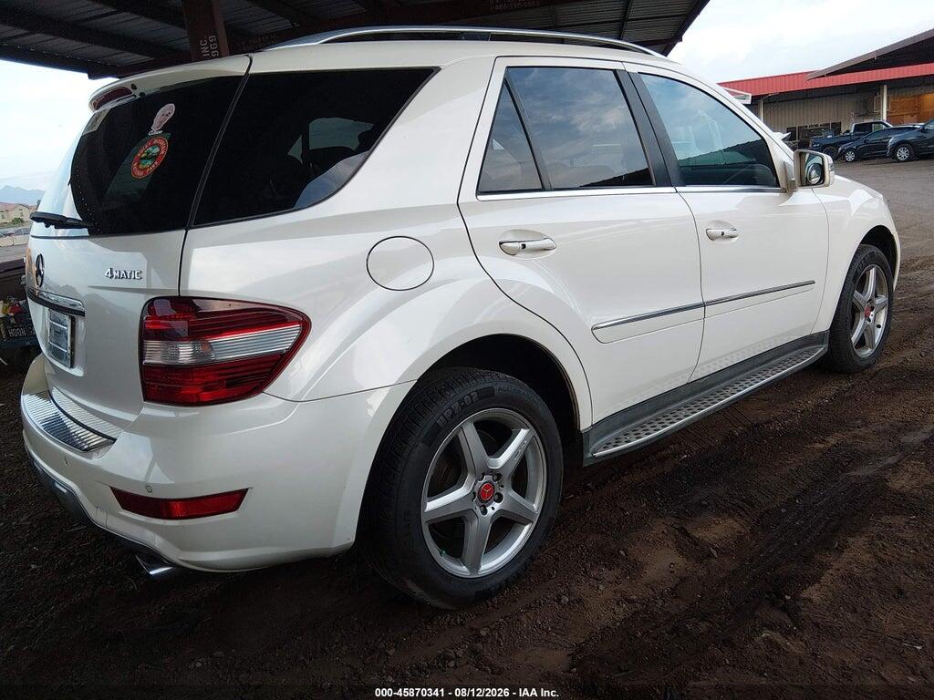 4JGBB7CBXBA661715 2011 MERCEDES-BENZ ML 550 photo no. 4