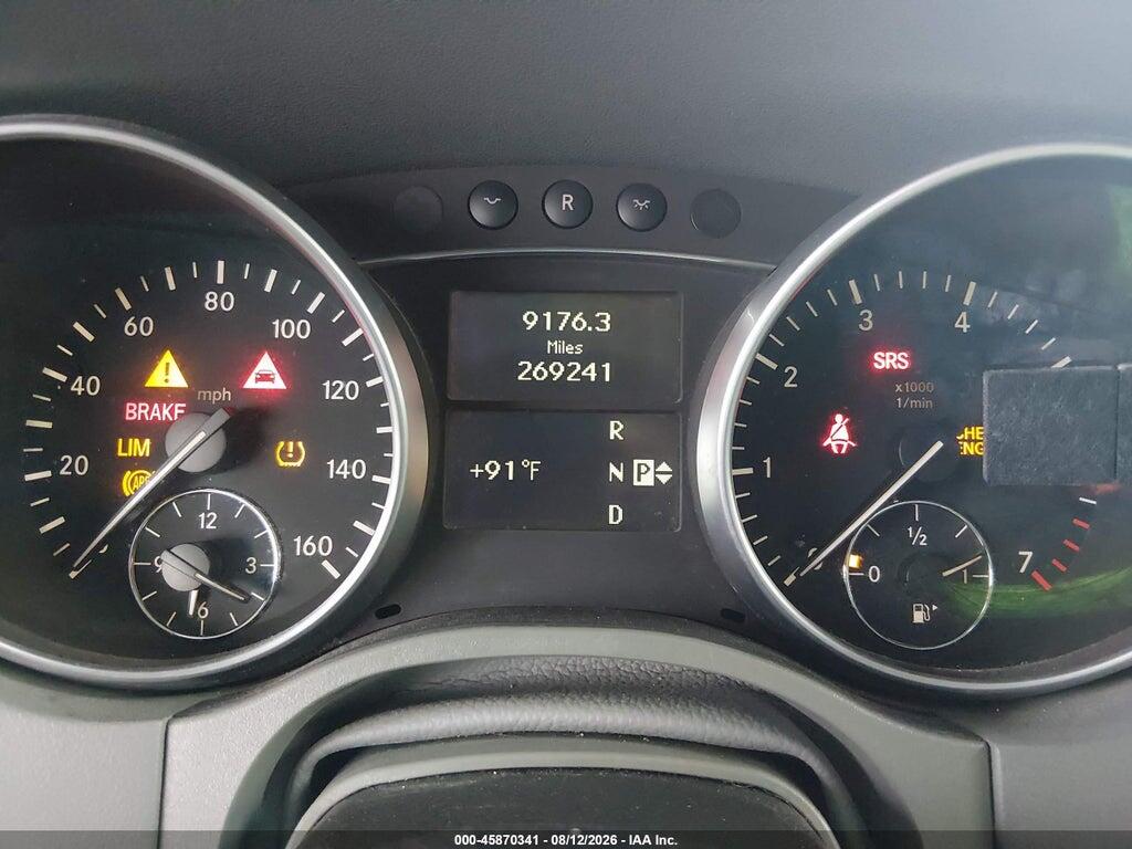 4JGBB7CBXBA661715 2011 MERCEDES-BENZ ML 550 photo no. 7