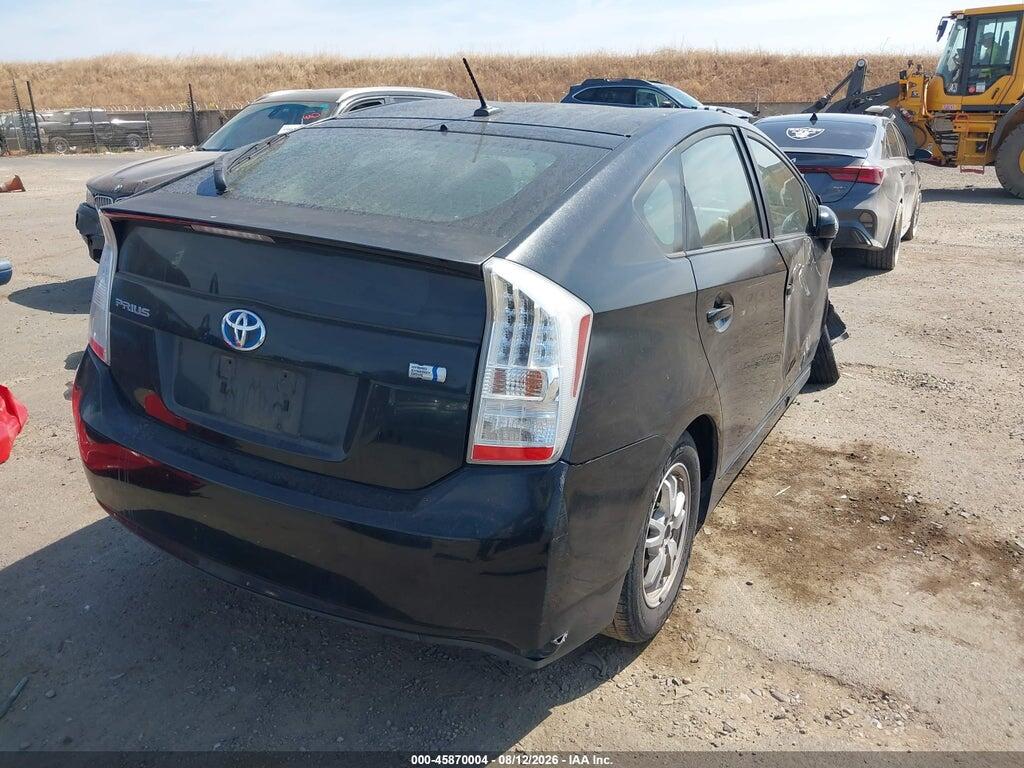 JTDKN3DU3B1465149 2011 TOYOTA PRIUS photo no. 4