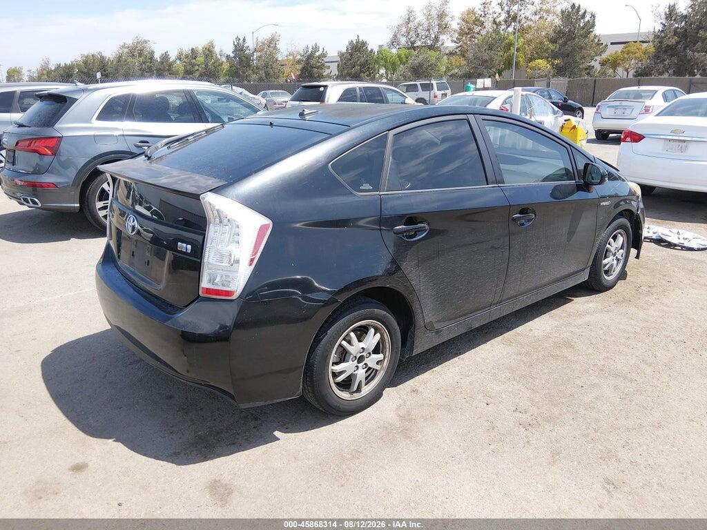 JTDKN3DU2B1366614 2011 TOYOTA PRIUS photo no. 4