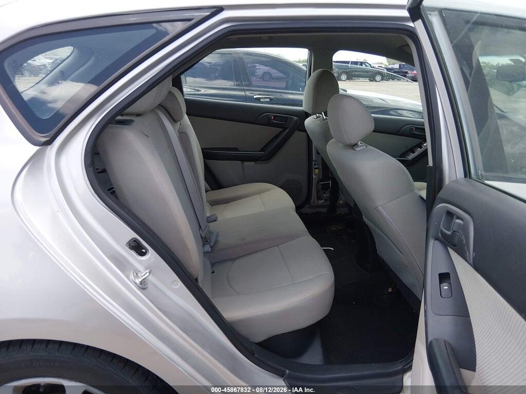 KNAFU5A25B5418374 2011 KIA FORTE photo no. 8