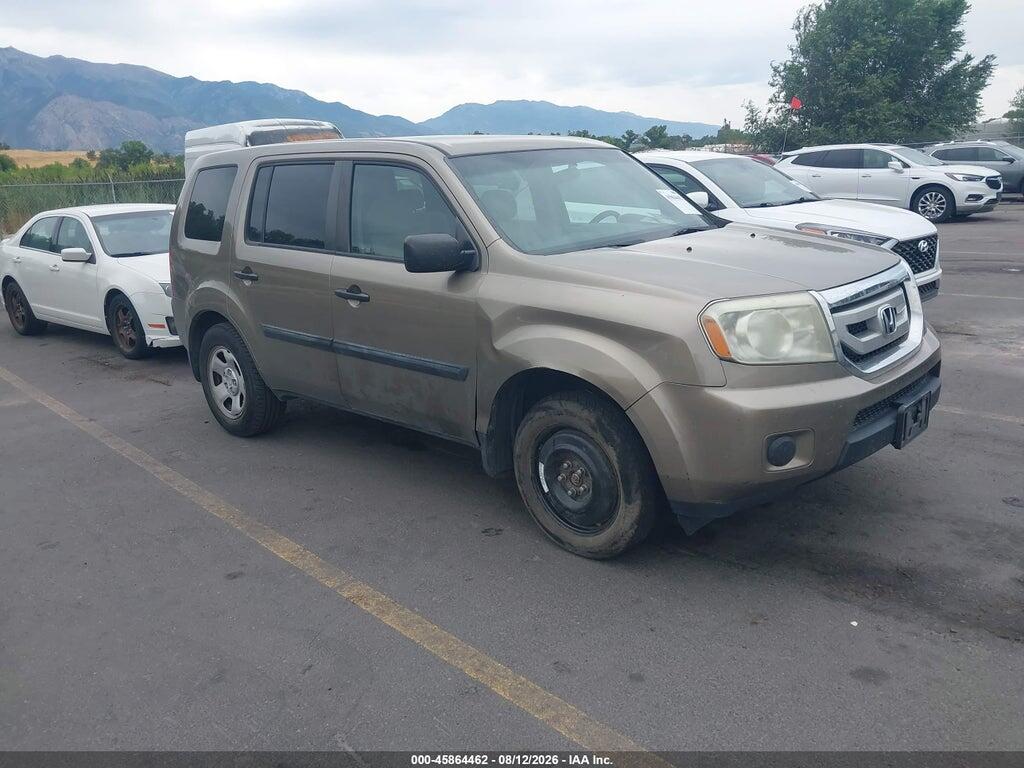5FNYF4H21BB019238 2011 HONDA PILOT photo no. 1