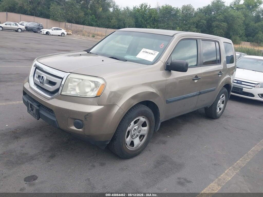 5FNYF4H21BB019238 2011 HONDA PILOT photo no. 2
