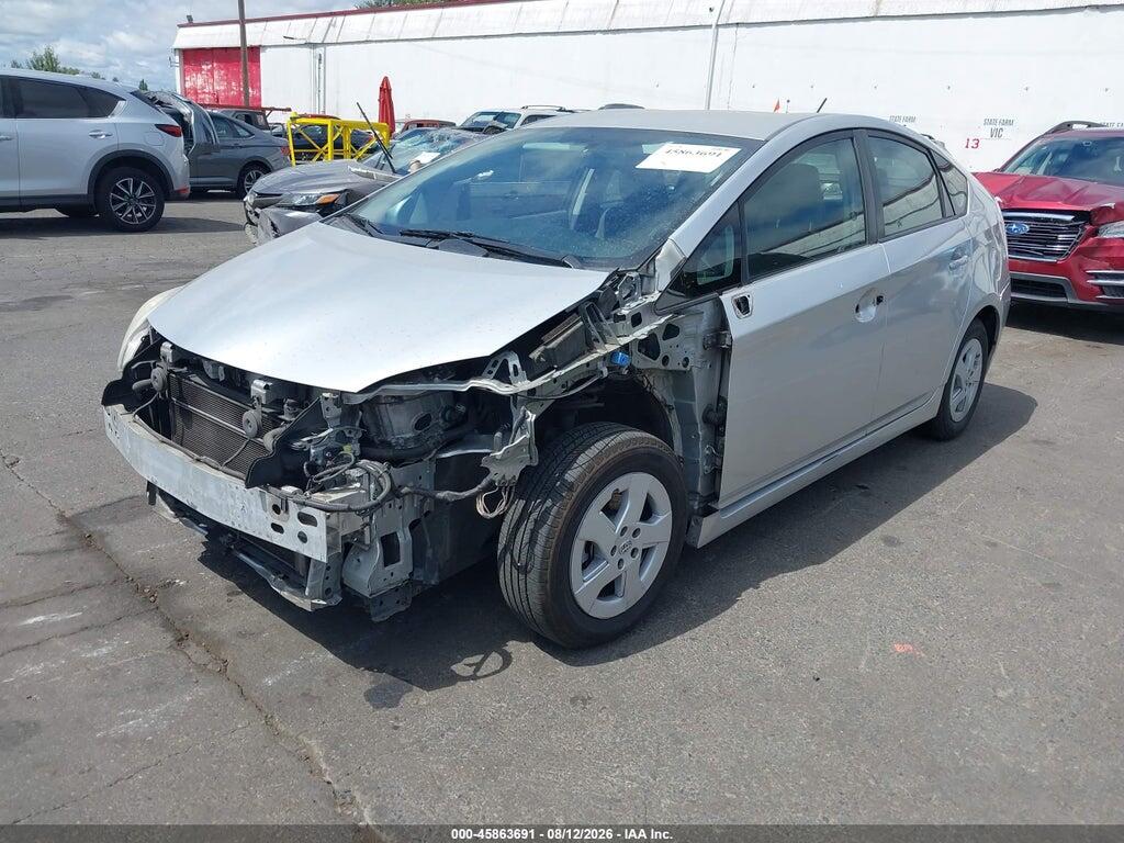 JTDKN3DU1B5320801 2011 TOYOTA PRIUS photo no. 2
