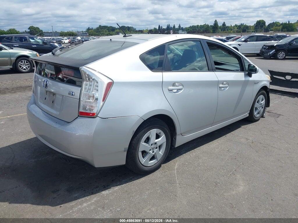 JTDKN3DU1B5320801 2011 TOYOTA PRIUS photo no. 4