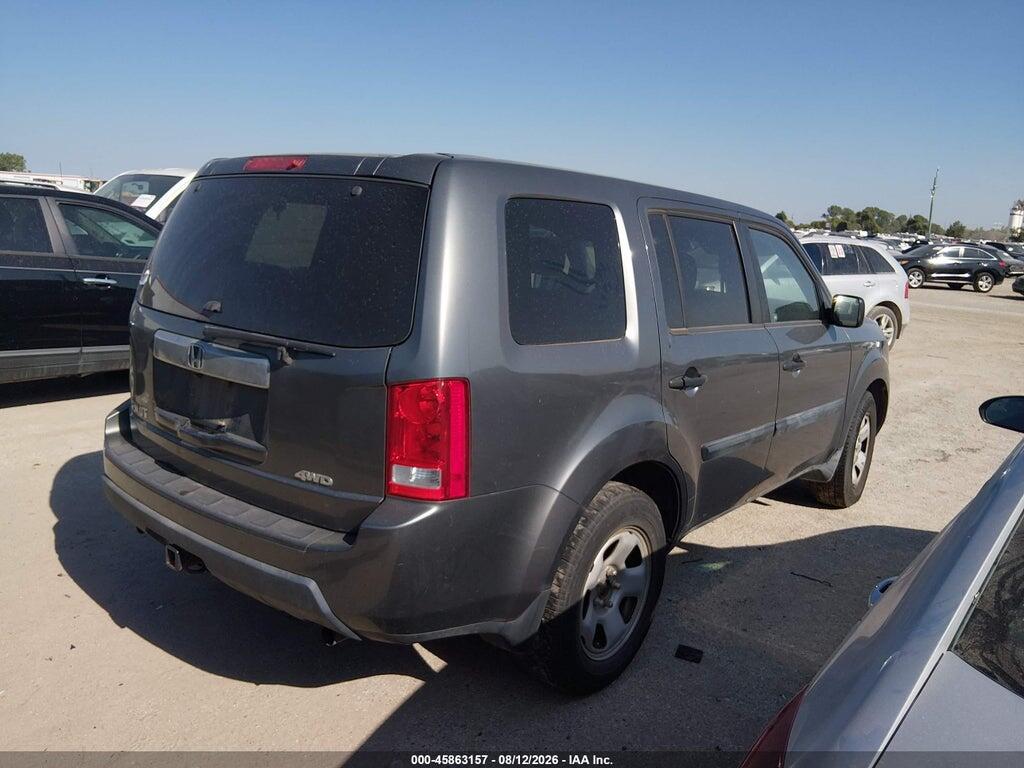 5FNYF4H22BB043435 2011 HONDA PILOT photo no. 4