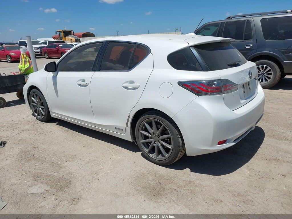 JTHKD5BH1B2026478 2011 LEXUS CT 200H photo no. 3