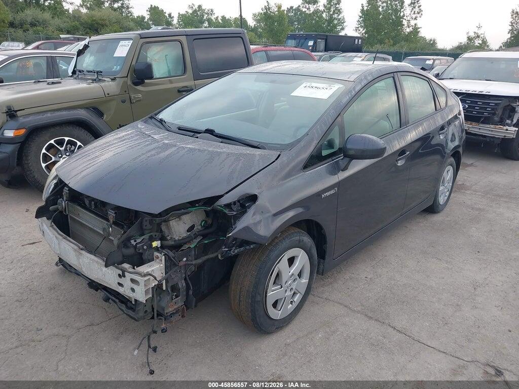 JTDKN3DU9B1392370 2011 TOYOTA PRIUS photo no. 2