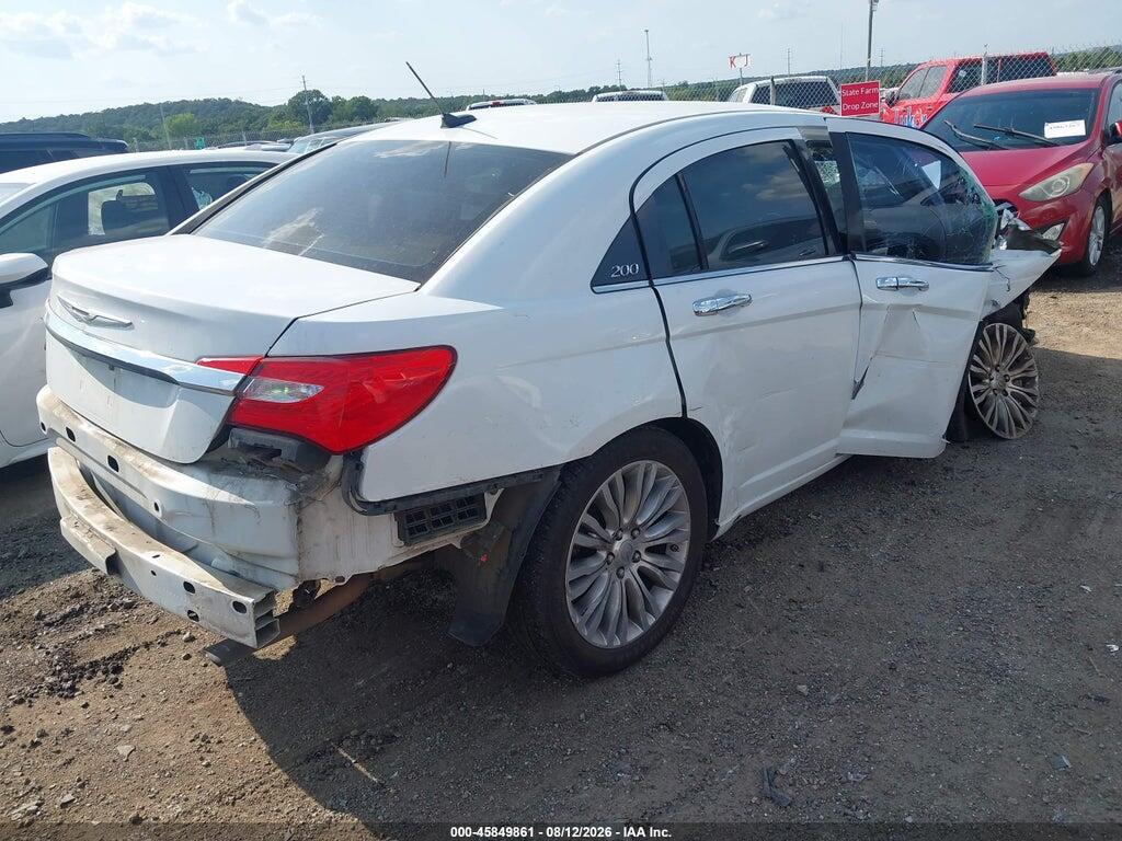 1C3BC2FB4BN612071 2011 CHRYSLER 200 photo no. 4