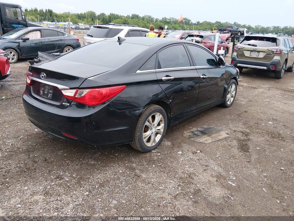 5NPEC4AC6BH043552 2011 HYUNDAI SONATA photo no. 4