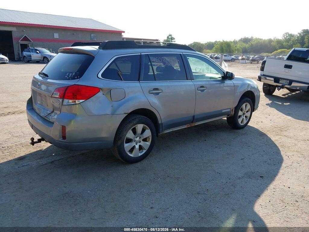 4S4BRBCC2B1345362 2011 SUBARU OUTBACK photo no. 4
