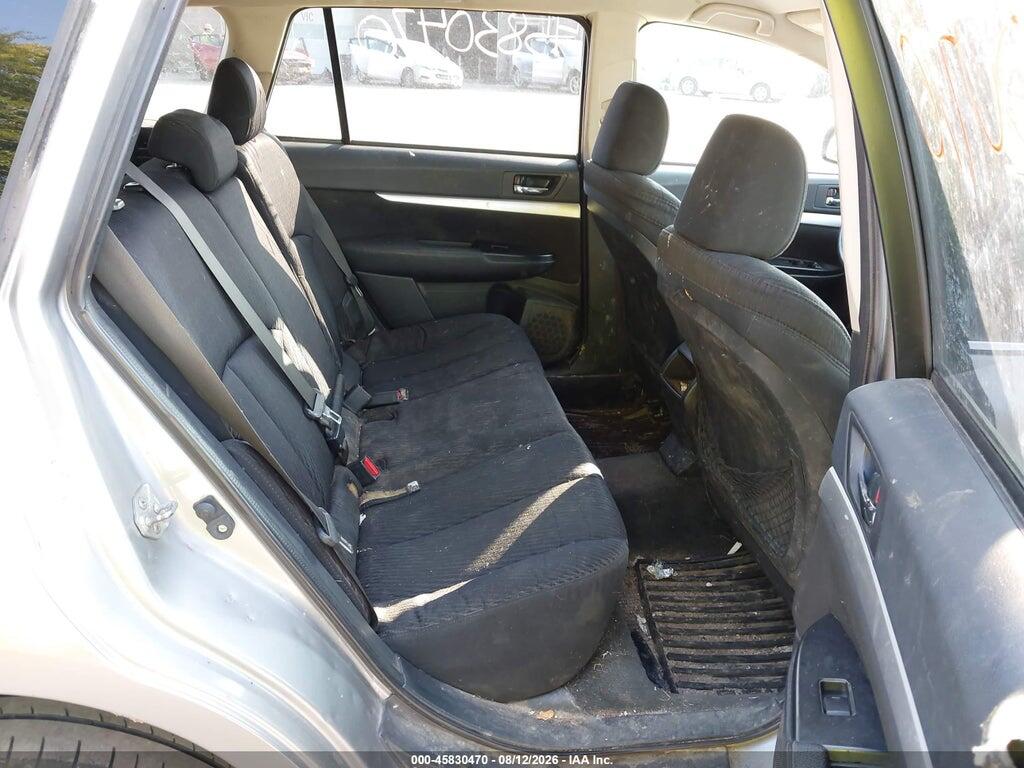 4S4BRBCC2B1345362 2011 SUBARU OUTBACK photo no. 8