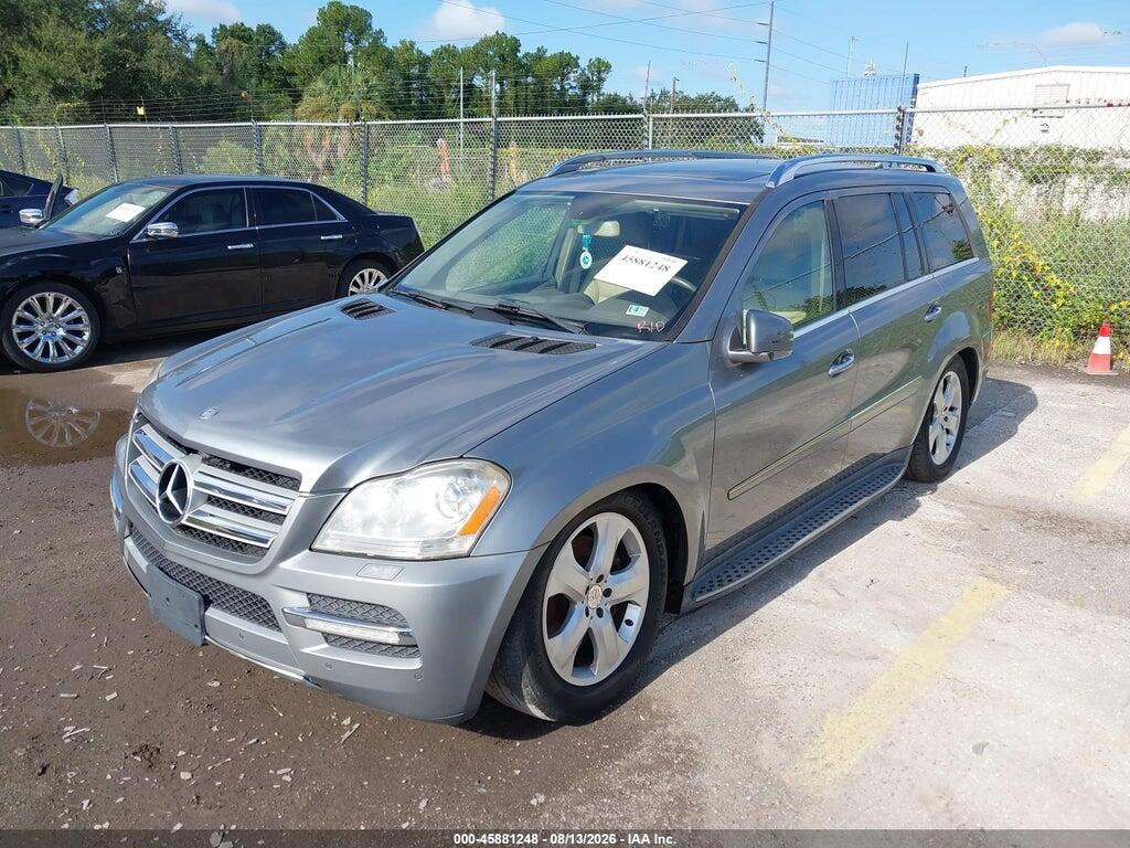 4JGBF7BEXCA774288 2012 MERCEDES-BENZ GL 450 photo no. 2