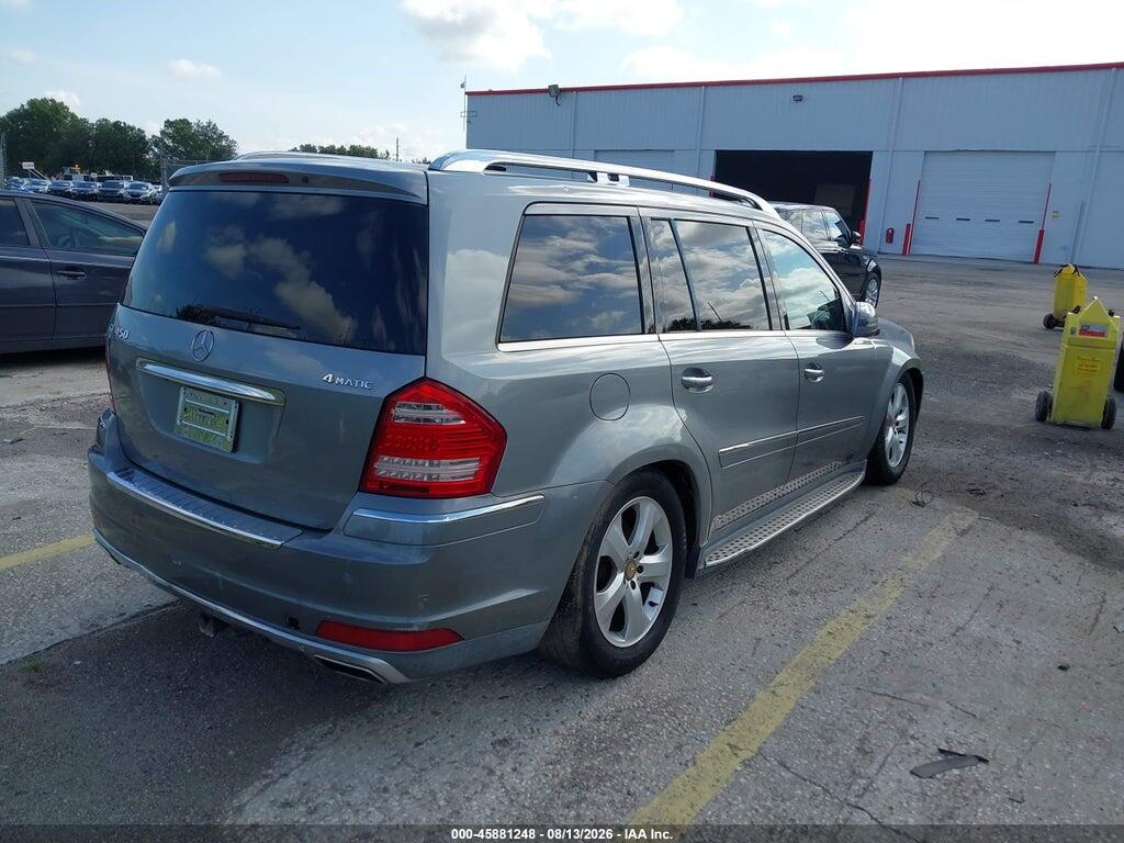4JGBF7BEXCA774288 2012 MERCEDES-BENZ GL 450 photo no. 4