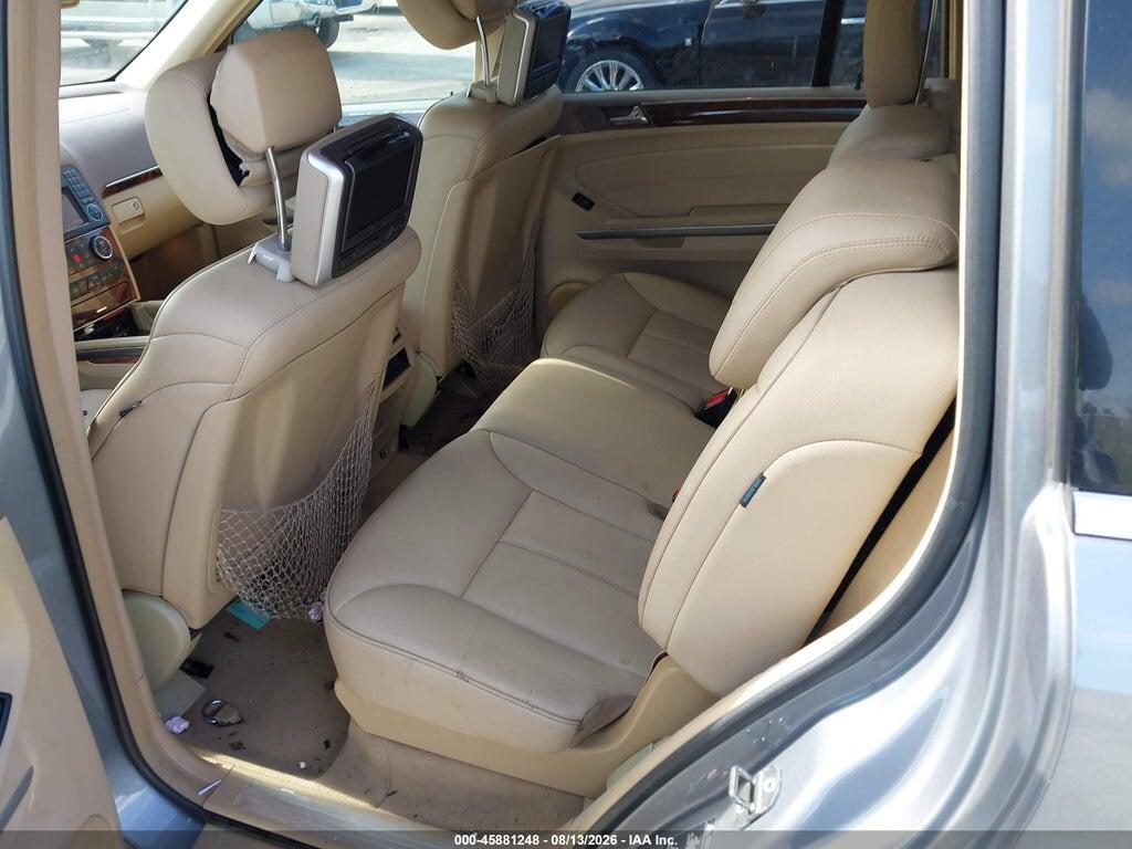 4JGBF7BEXCA774288 2012 MERCEDES-BENZ GL 450 photo no. 8