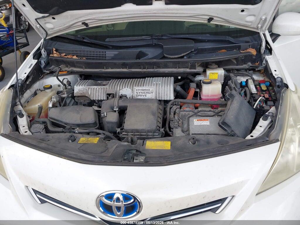 JTDZN3EU7C3107703 2012 TOYOTA PRIUS V photo no. 10