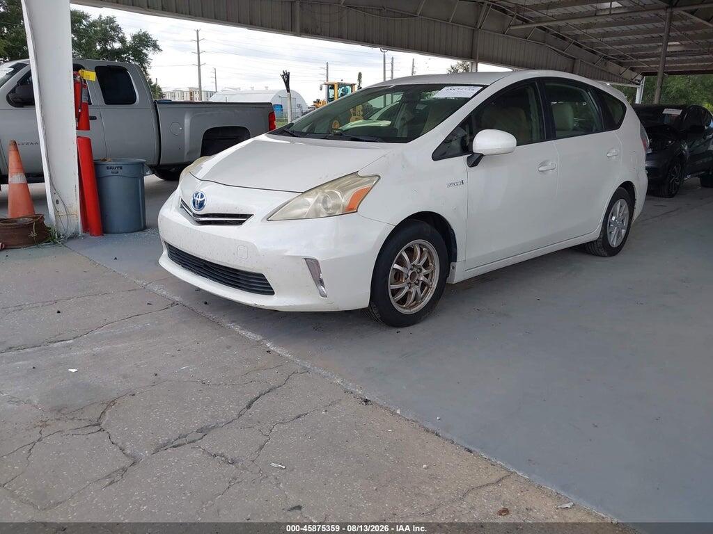 JTDZN3EU7C3107703 2012 TOYOTA PRIUS V photo no. 2