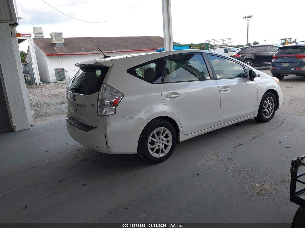JTDZN3EU7C3107703 2012 TOYOTA PRIUS V photo no. 4