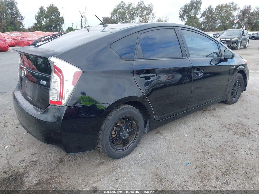JTDKN3DU7C0333339 2012 TOYOTA PRIUS photo no. 4