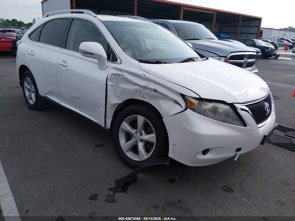 2T2BK1BA4CC134188 2012 LEXUS RX 350 photo no. 1