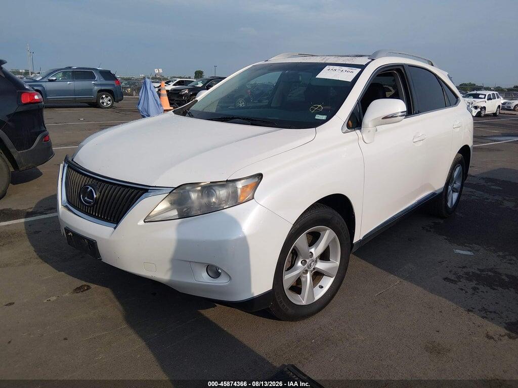 2T2BK1BA4CC134188 2012 LEXUS RX 350 photo no. 2