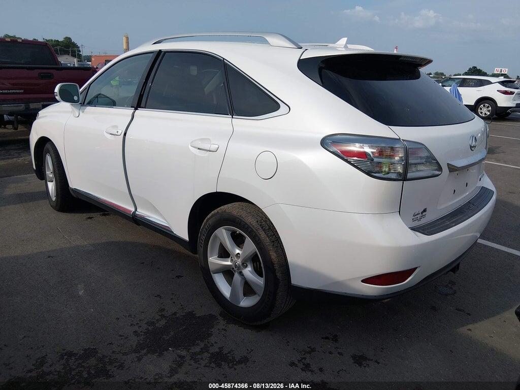 2T2BK1BA4CC134188 2012 LEXUS RX 350 photo no. 3