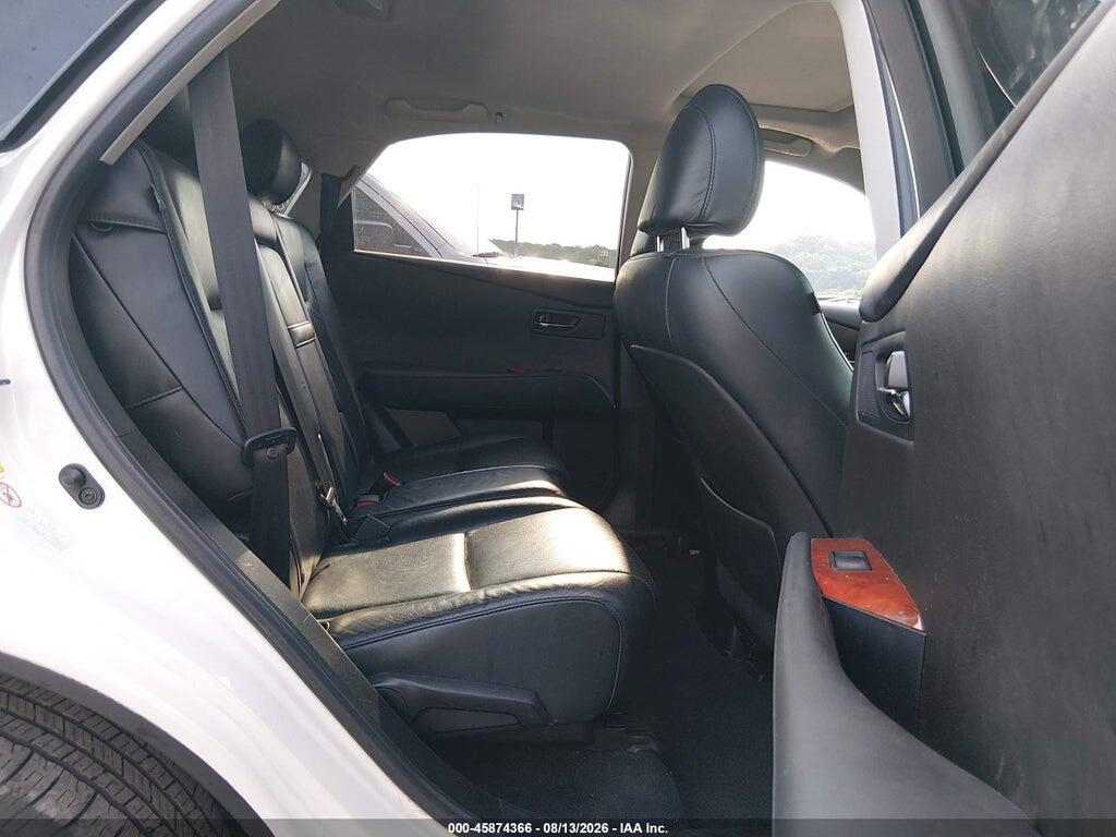 2T2BK1BA4CC134188 2012 LEXUS RX 350 photo no. 8