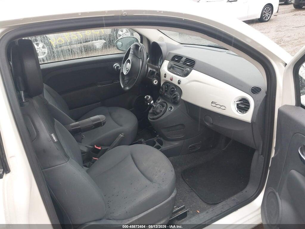 3C3CFFARXCT171605 2012 FIAT 500 photo no. 5