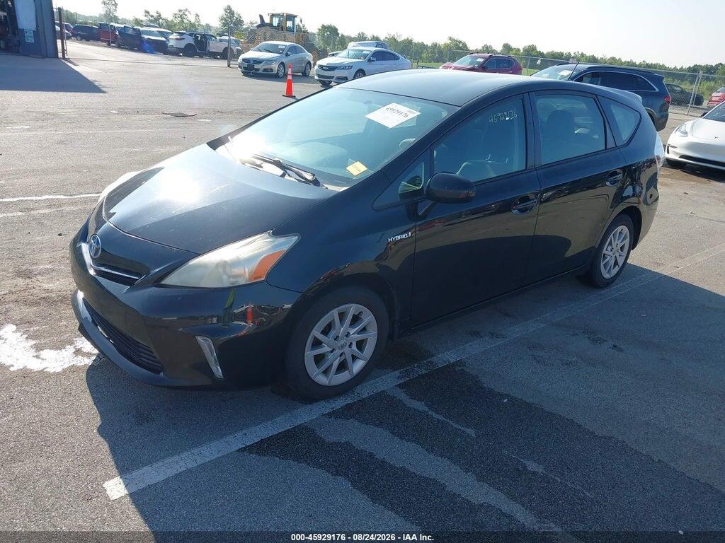 JTDZN3EU2C3022087 2012 TOYOTA PRIUS V photo no. 2