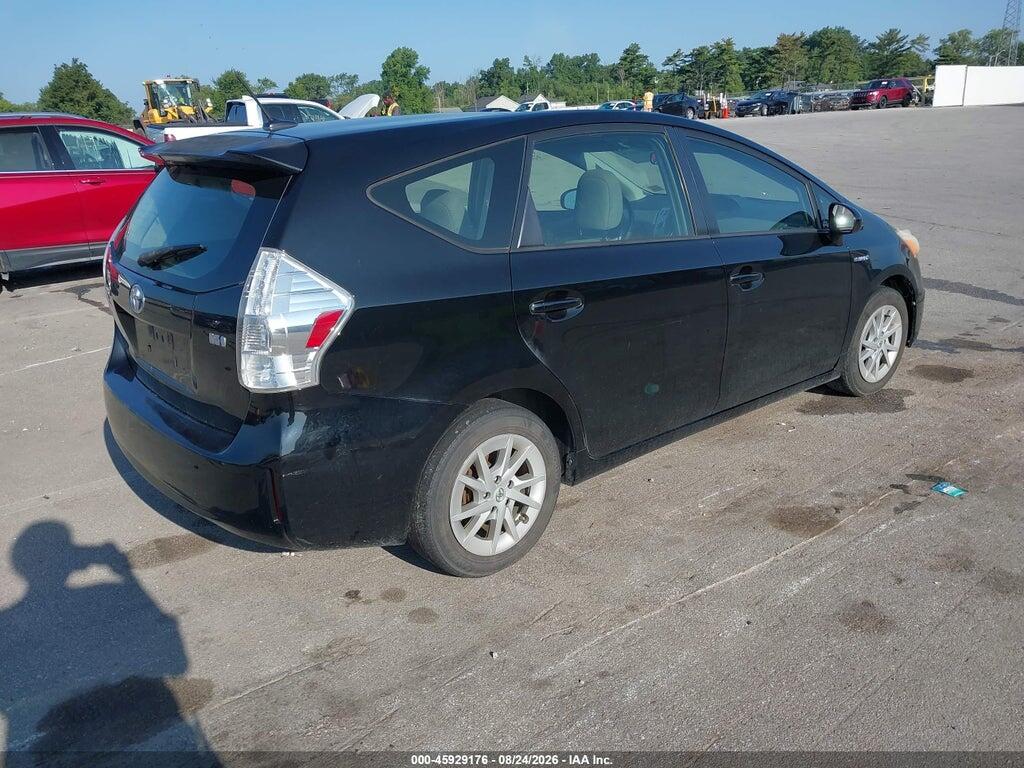 JTDZN3EU2C3022087 2012 TOYOTA PRIUS V photo no. 4