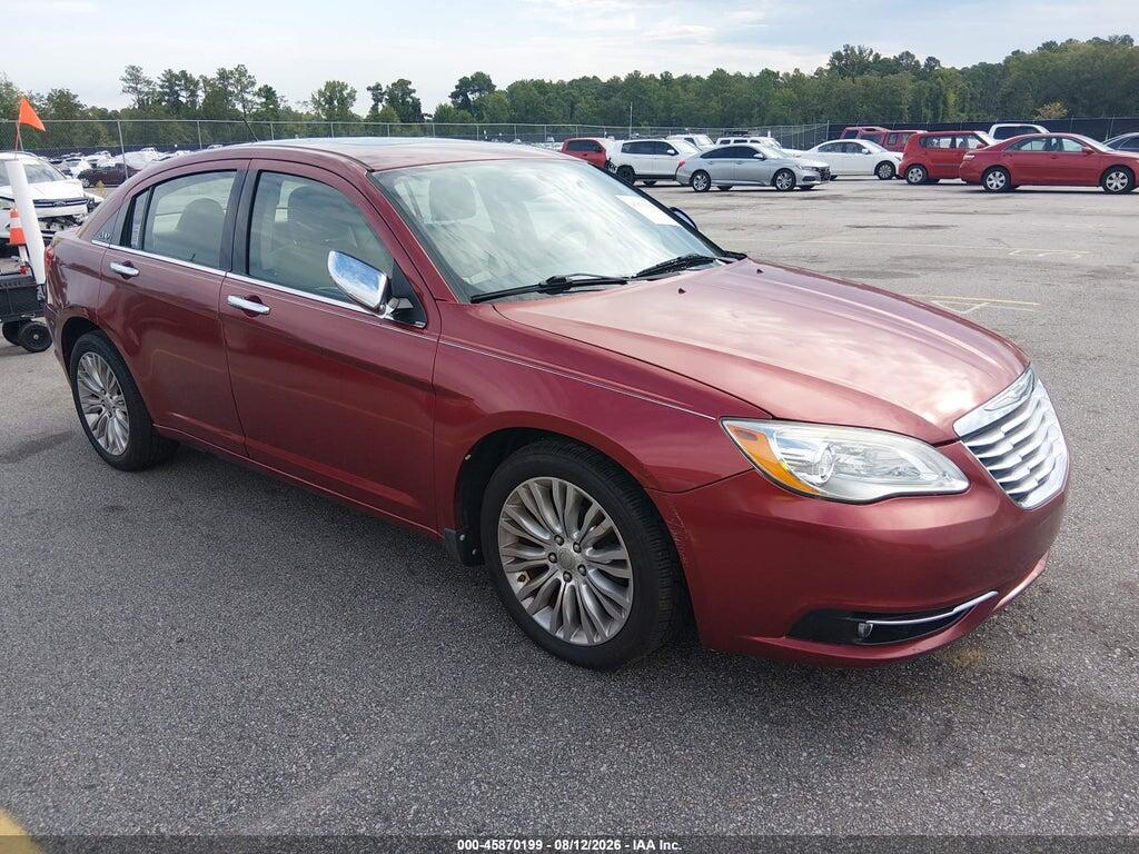 1C3CCBCGXCN139945 2012 CHRYSLER 200 photo no. 1