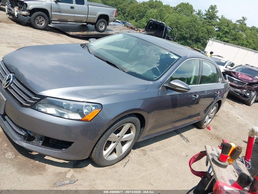 1VWBP7A36CC031775 2012 VOLKSWAGEN PASSAT photo no. 2