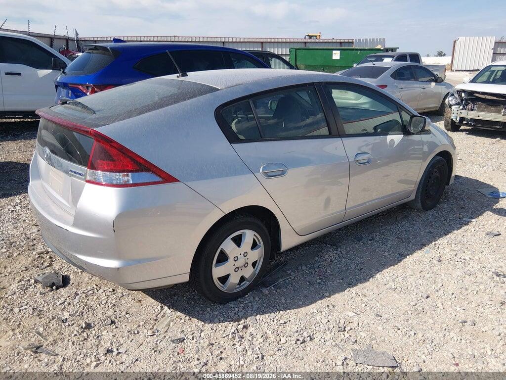 JHMZE2H59CS002602 2012 HONDA INSIGHT photo no. 4