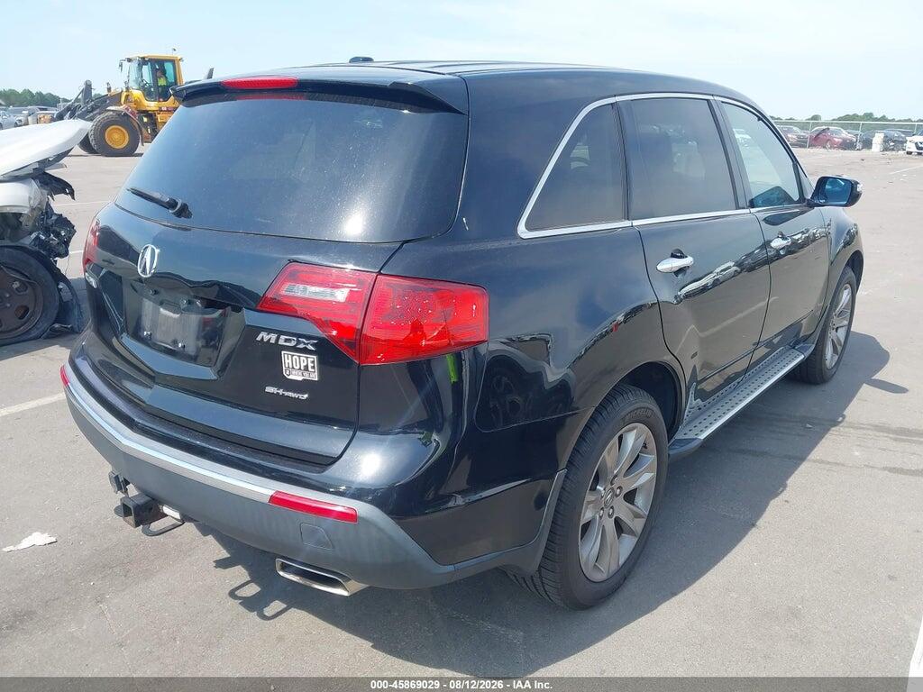 2HNYD2H64CH514410 2012 ACURA MDX photo no. 4
