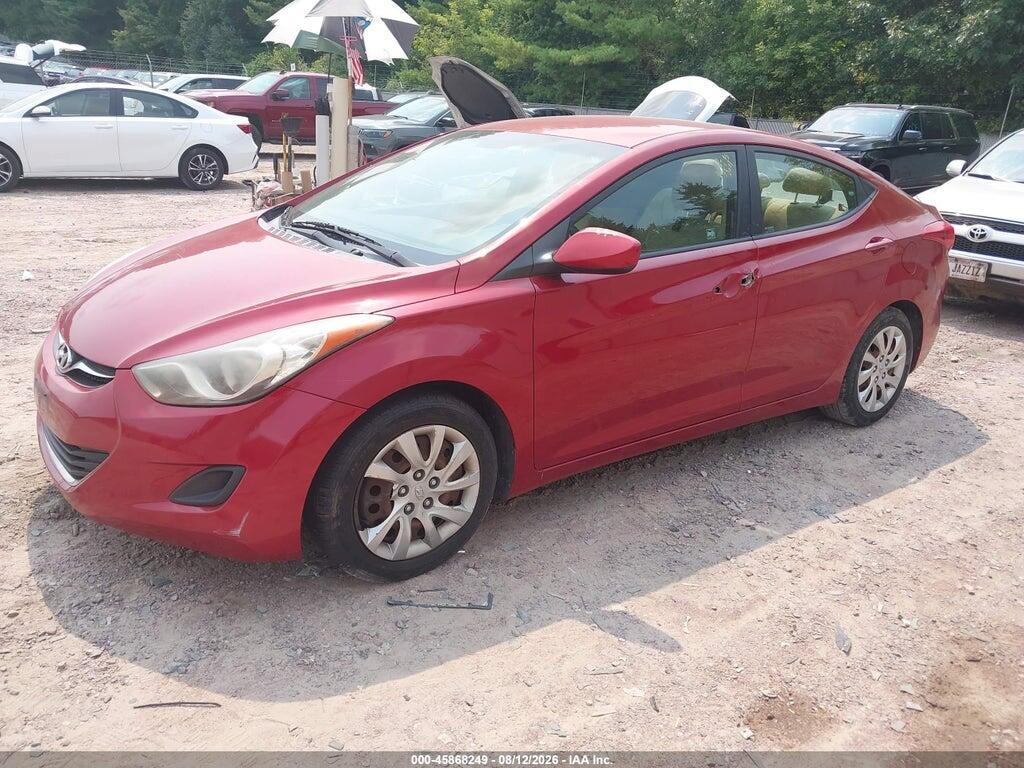 KMHDH4AE5CU451400 2012 HYUNDAI ELANTRA photo no. 2