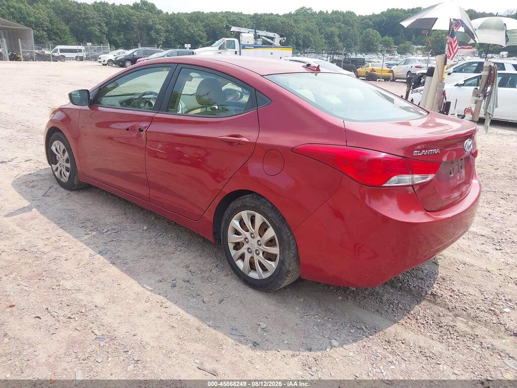 KMHDH4AE5CU451400 2012 HYUNDAI ELANTRA photo no. 3
