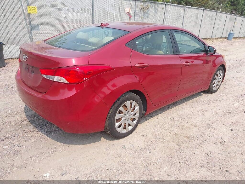 KMHDH4AE5CU451400 2012 HYUNDAI ELANTRA photo no. 4