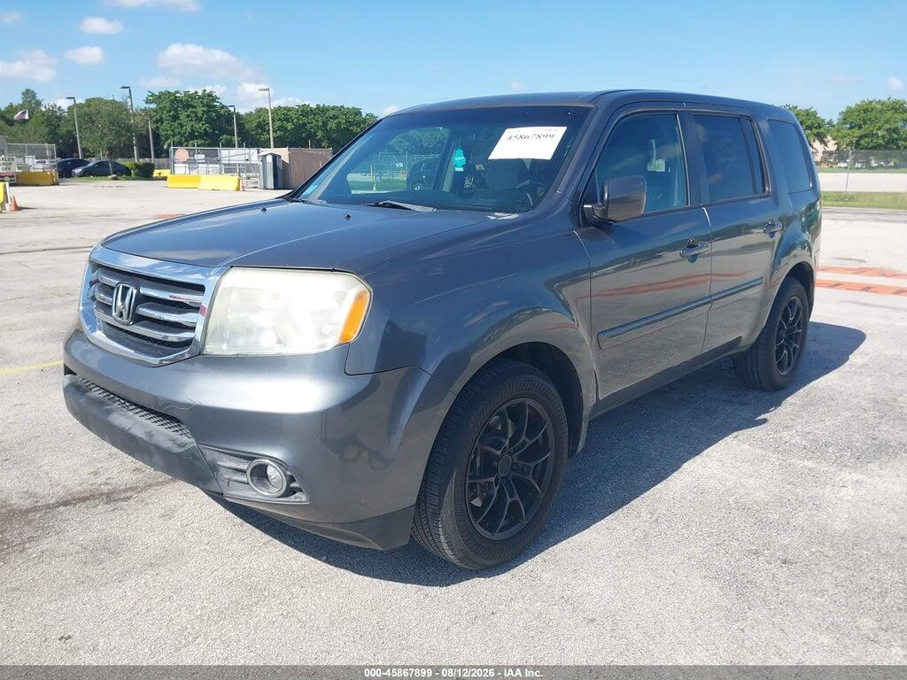 5FNYF4H41CB050184 2012 HONDA PILOT photo no. 2