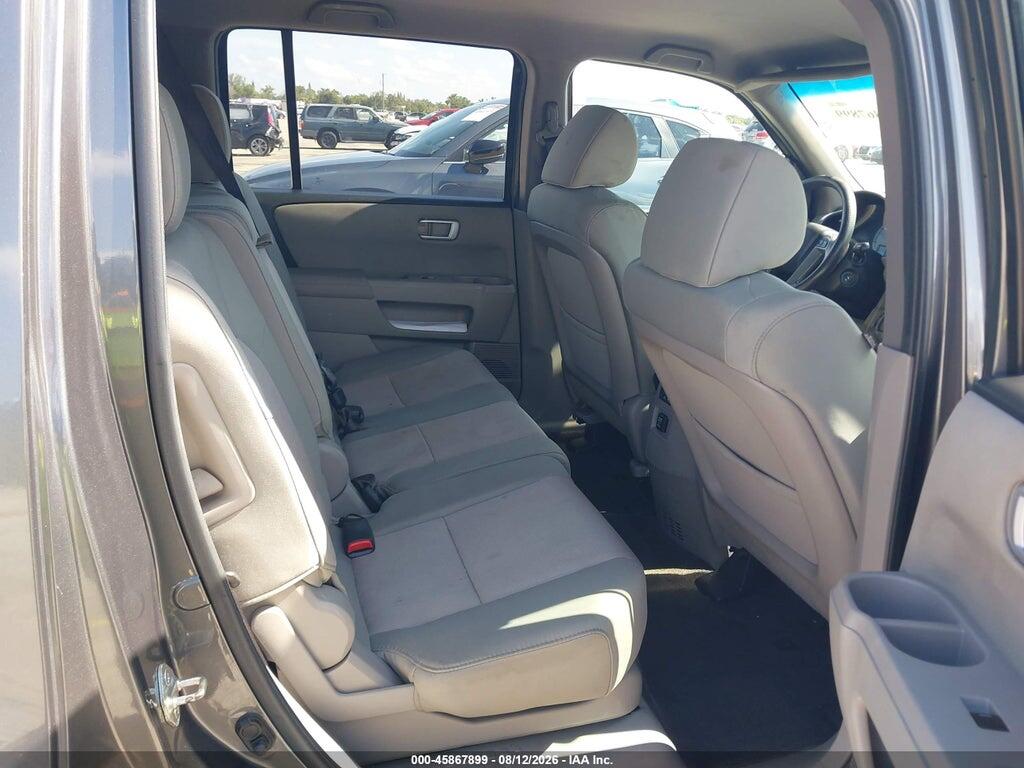 5FNYF4H41CB050184 2012 HONDA PILOT photo no. 8